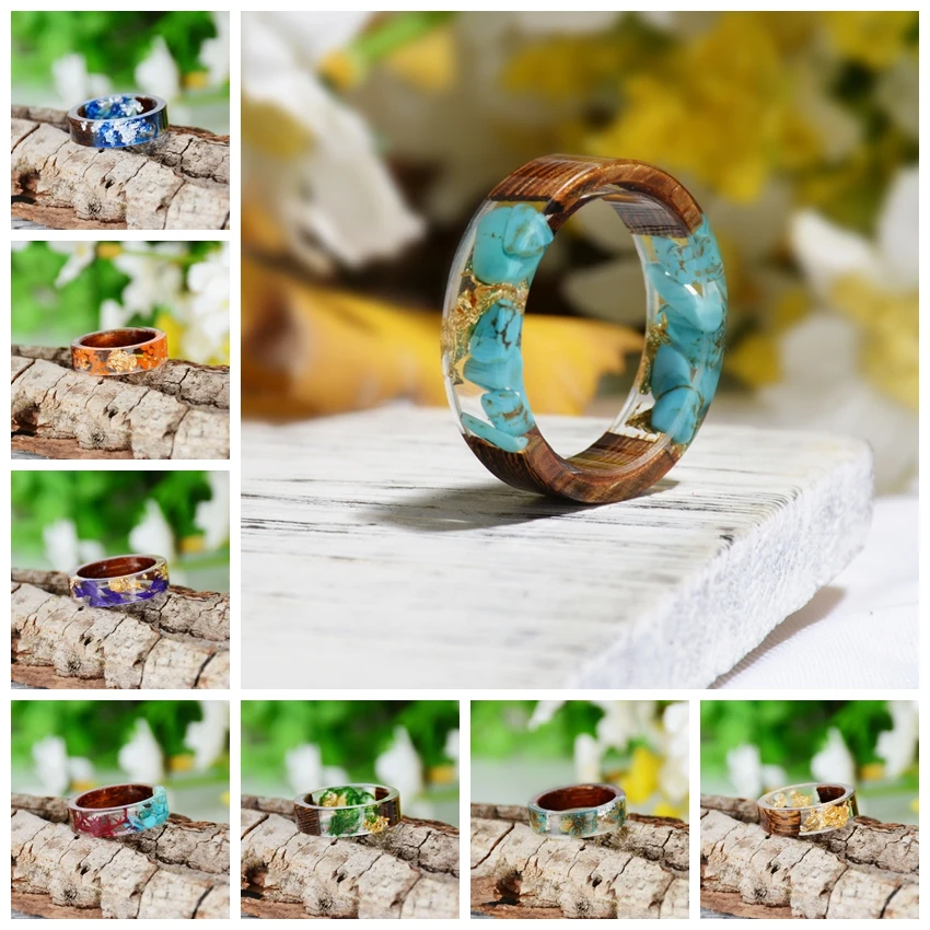 Gymnastic Ring Wood - Wood Resin Ring Transparent Epoxy Resin