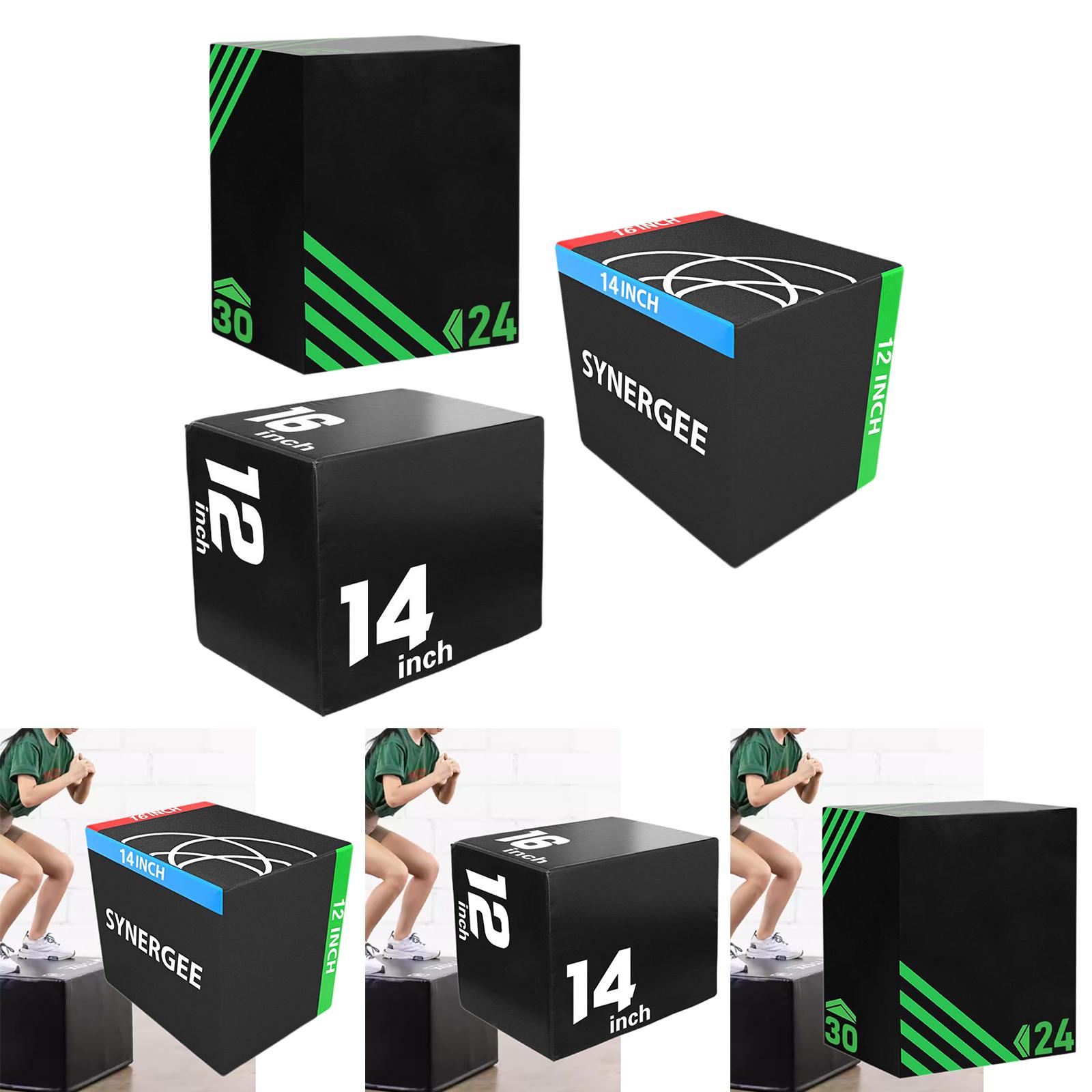 Box Jump Plyo - Multifunctional Soft Plyo Box Non Slip