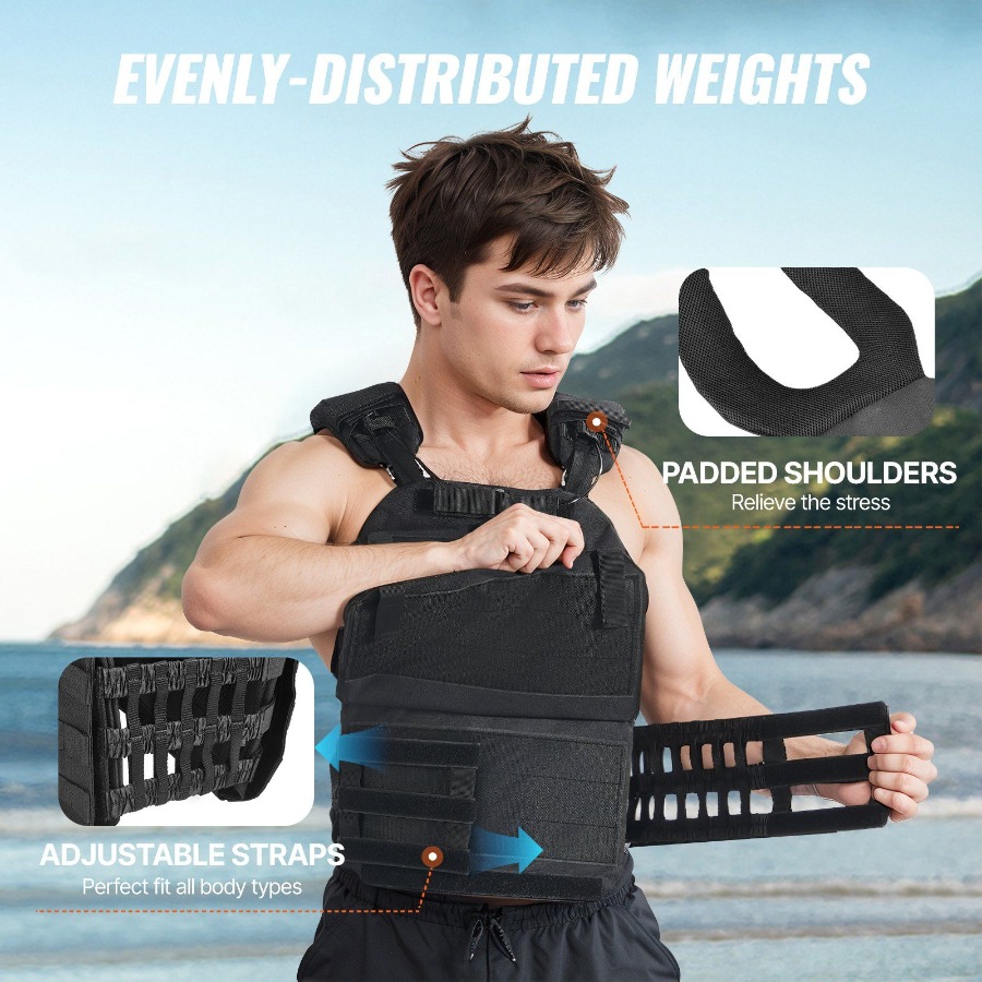 40lb Adjustable Weighted Vest  – обзор и цена Crossfit Weight Vest