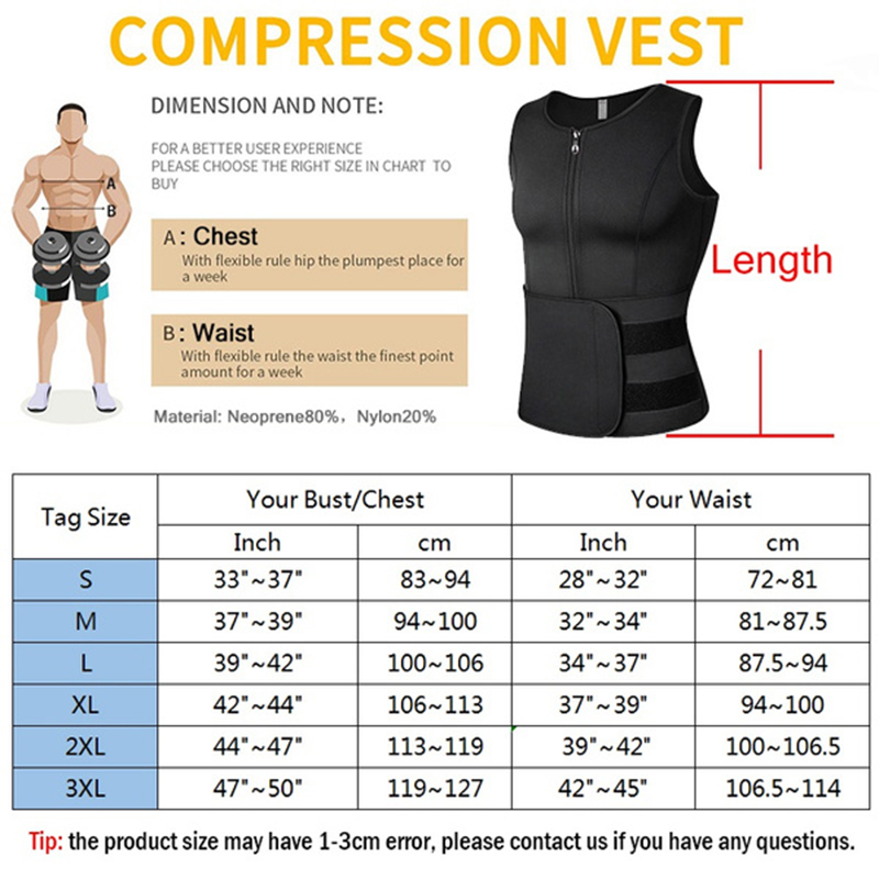Men Neoprene Sauna Sweat Vest  – обзор и цена Crossfit Weight Vest