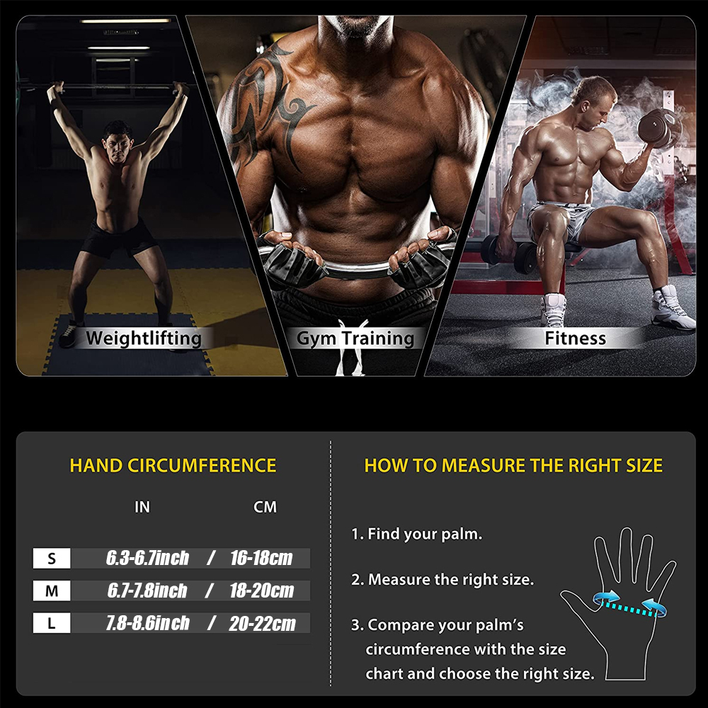 Fitness Gloves with Wrist Supp – обзор и цена Crossfit Gym Gear