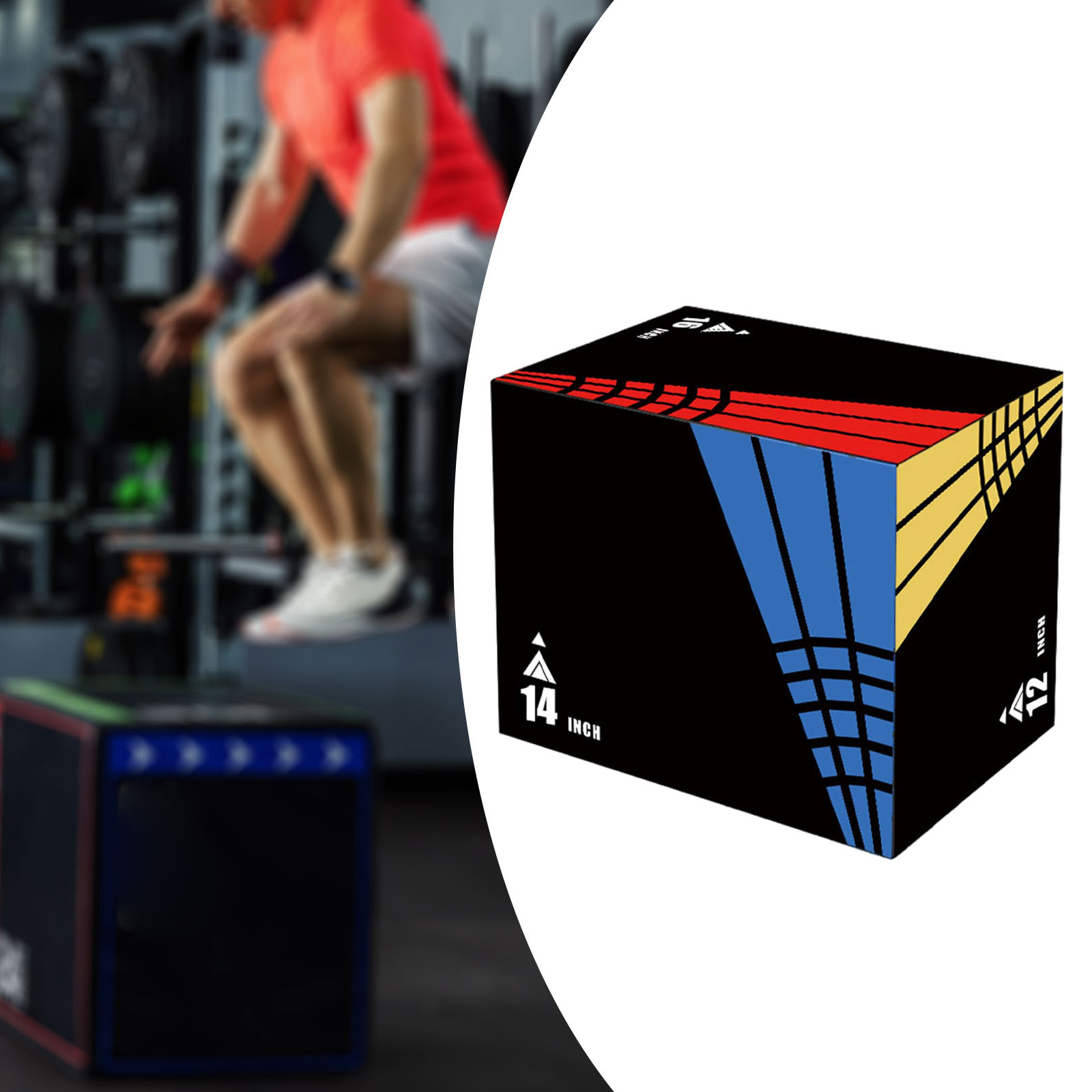 3-in-1Jump Box Plyometric Box  – обзор и цена Box Jump Plyo