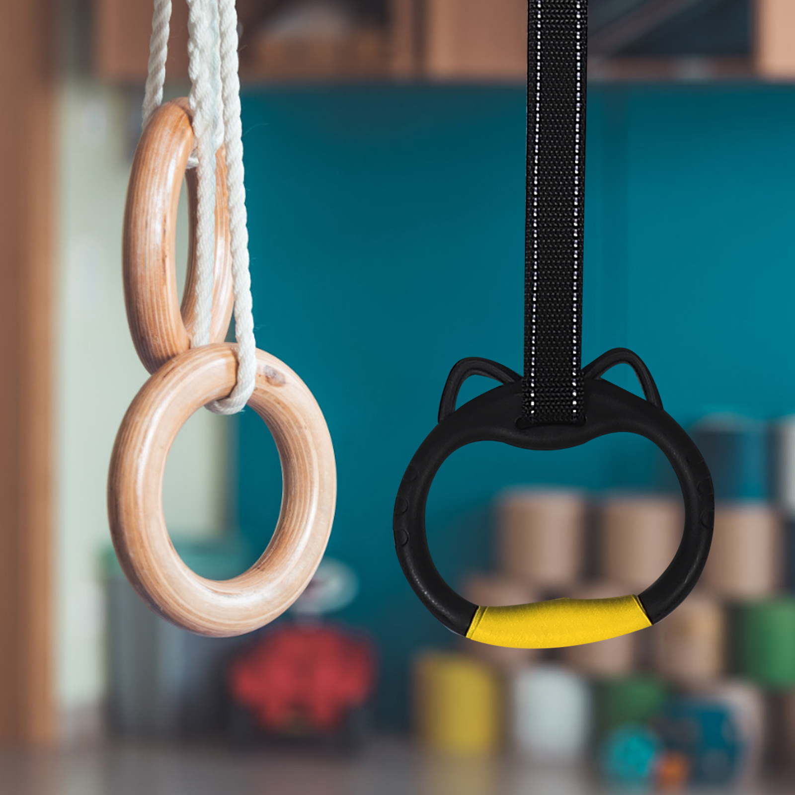 1 set 1 Set Gymnastics Rings F – обзор и цена Gymnastic Ring Wood
