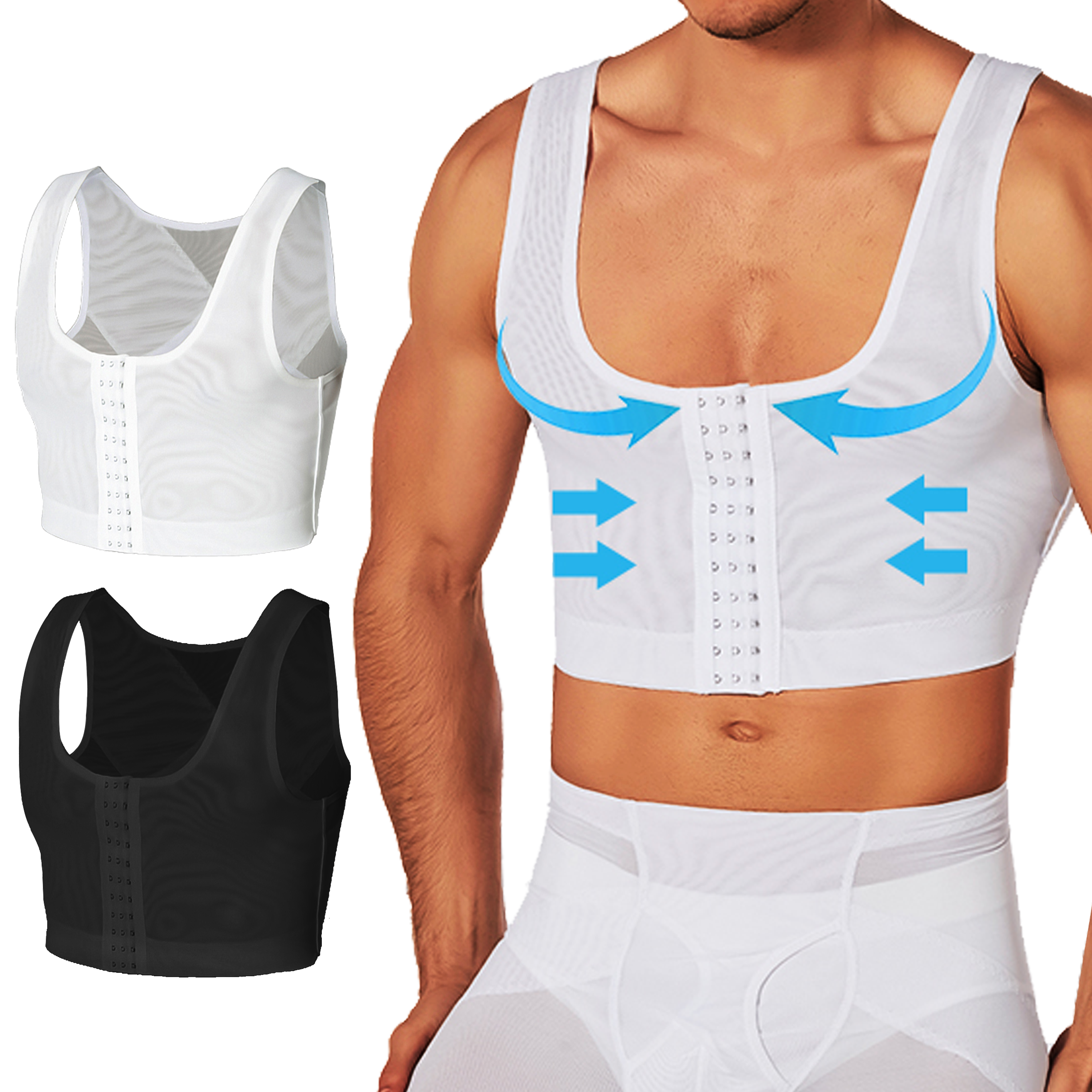 Men's Compression Corset Vest  – обзор и цена Crossfit Weight Vest