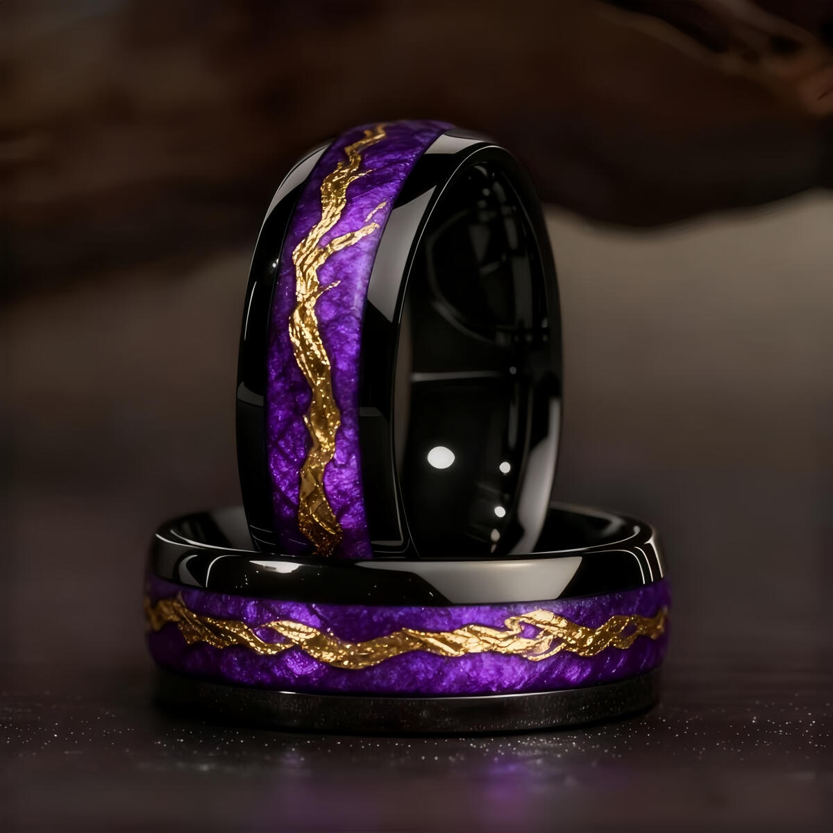 Fashion Black Men Stainless St – обзор и цена Gymnastic Ring Wood