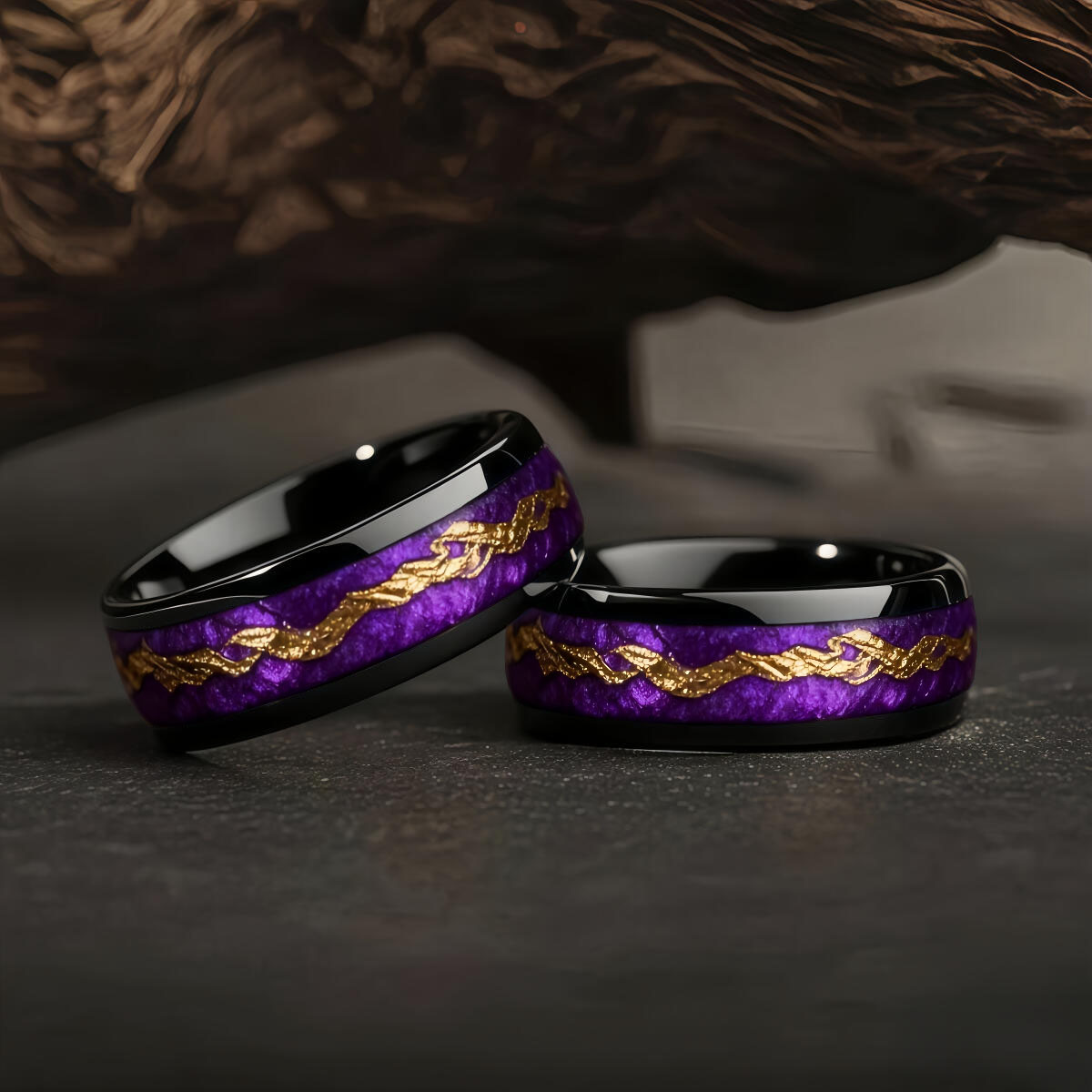 Fashion Black Men Stainless St – обзор и цена Gymnastic Ring Wood