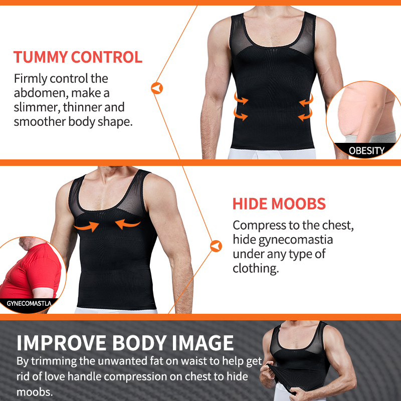Men Shapewear Chest Compressio – обзор и цена Crossfit Weight Vest