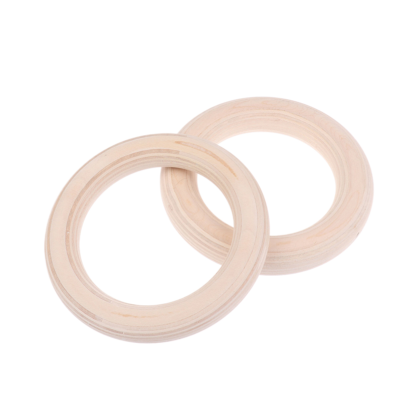 2Pcs/Pairs Portable Crossfit G – обзор и цена Gymnastic Ring Wood