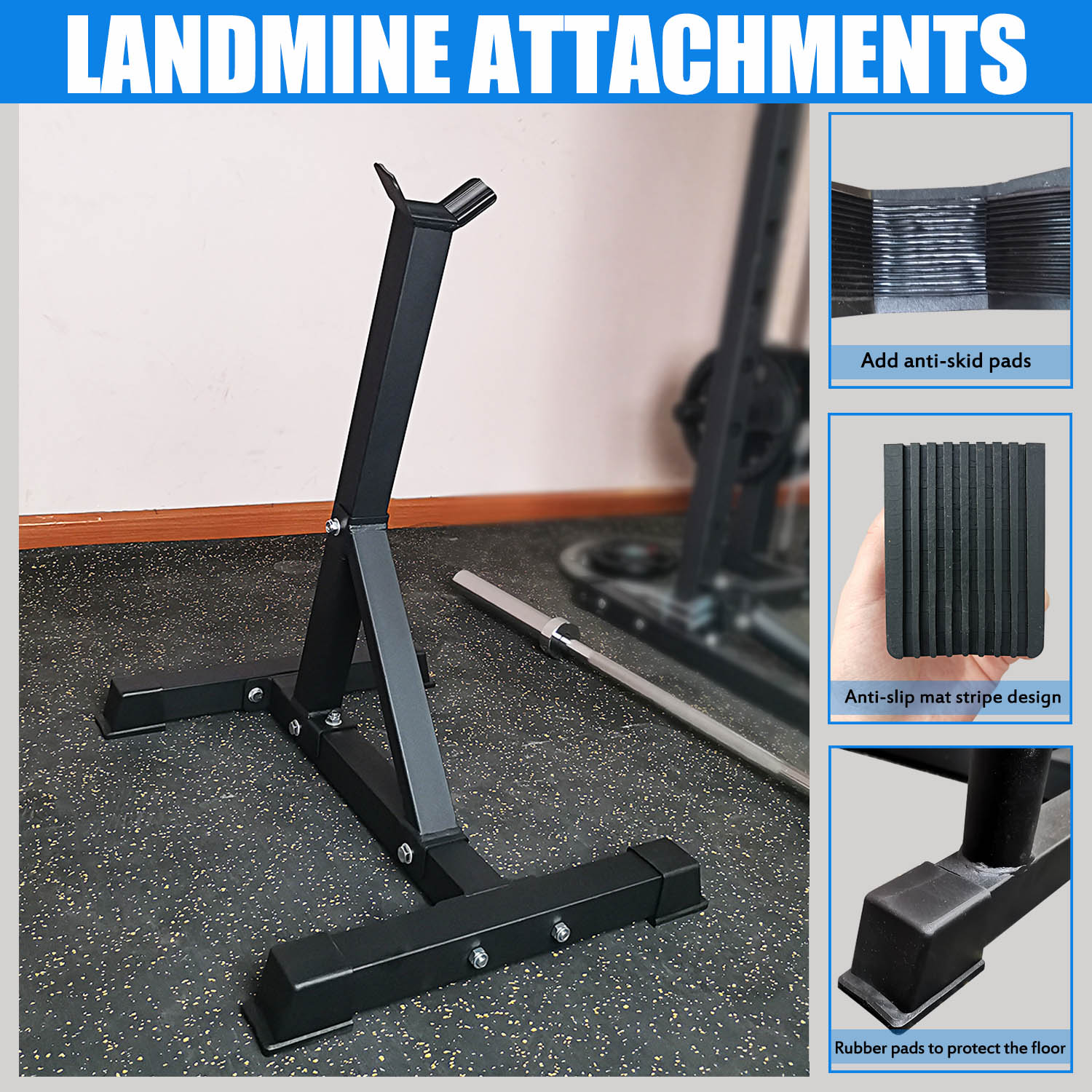 Viking Press Landmine Handle f – обзор и цена Landmine Barbell Attachment