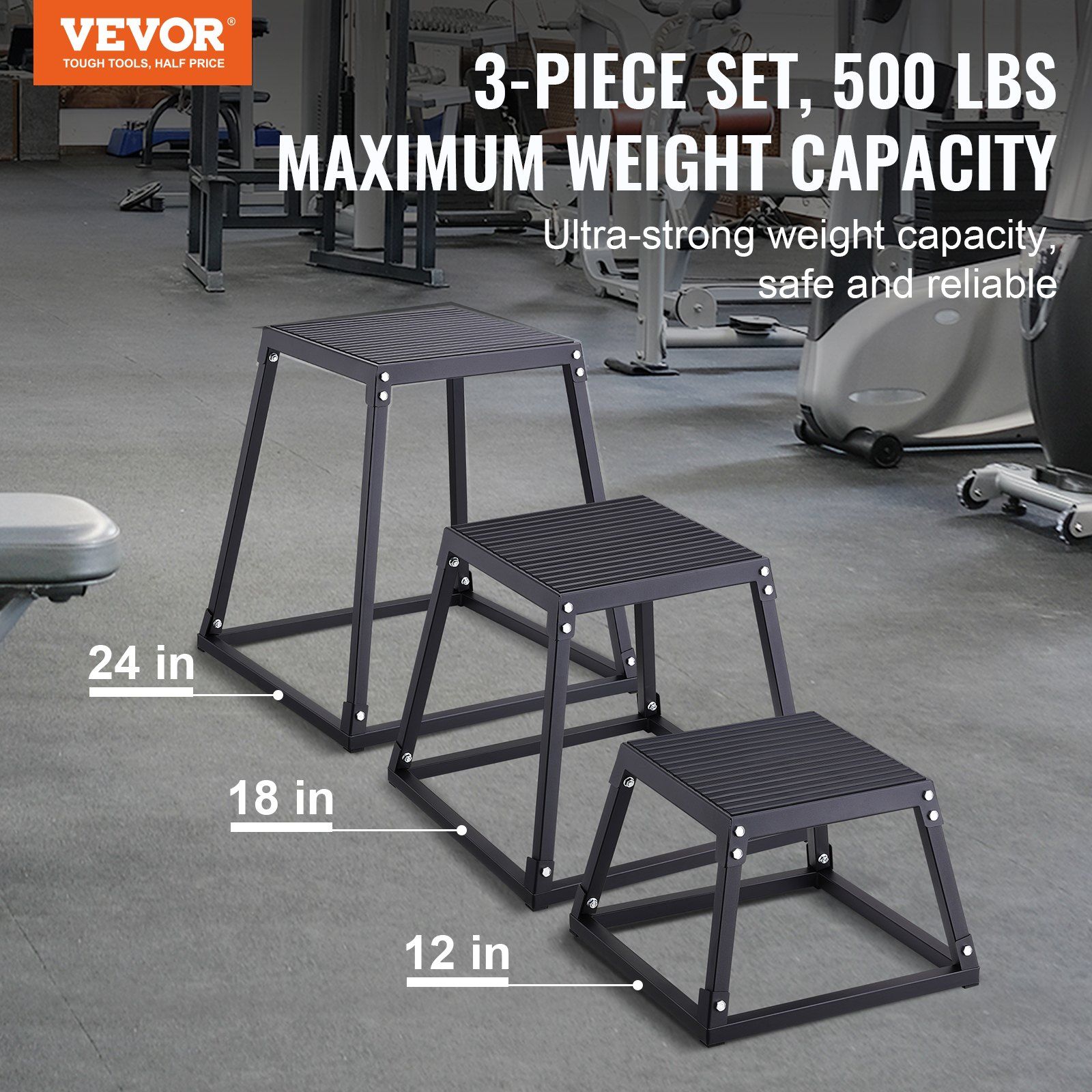 Adjustable Height Plyo Box 12x – обзор и цена Box Jump Plyo
