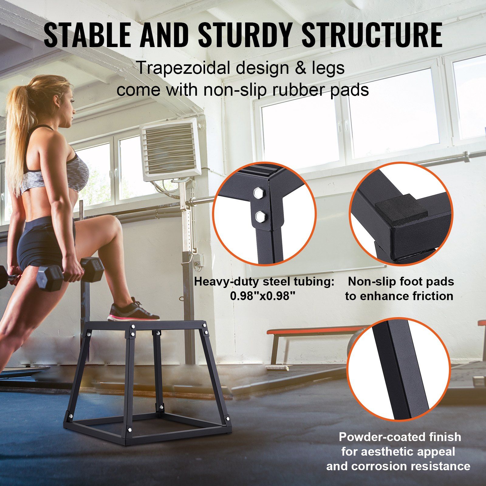 Adjustable Height Plyo Box 12x – обзор и цена Box Jump Plyo