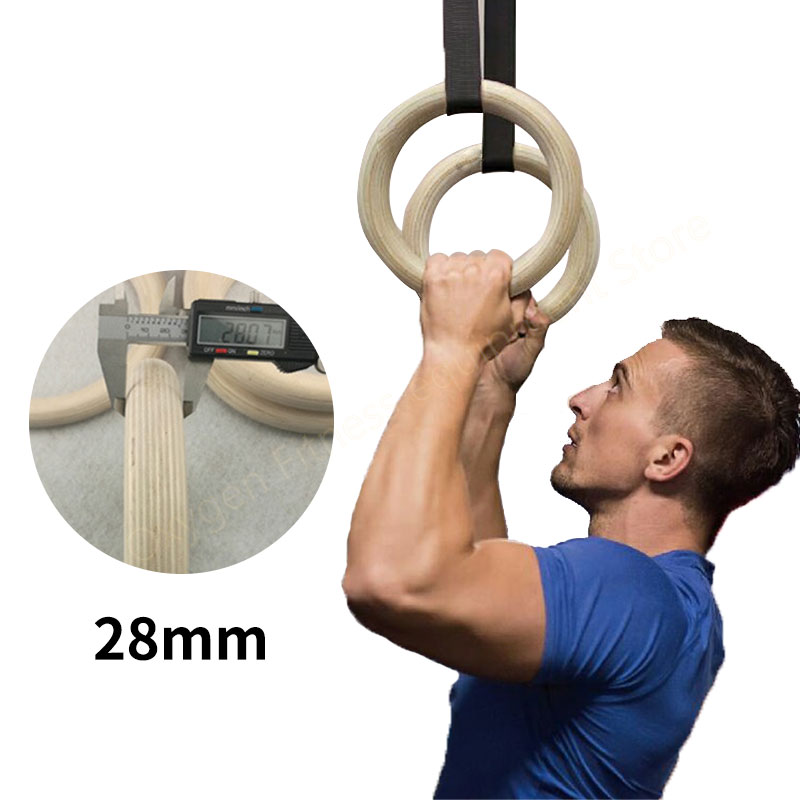 28mm Birch Gymnastics Rings Wi – обзор и цена Gymnastic Ring Wood