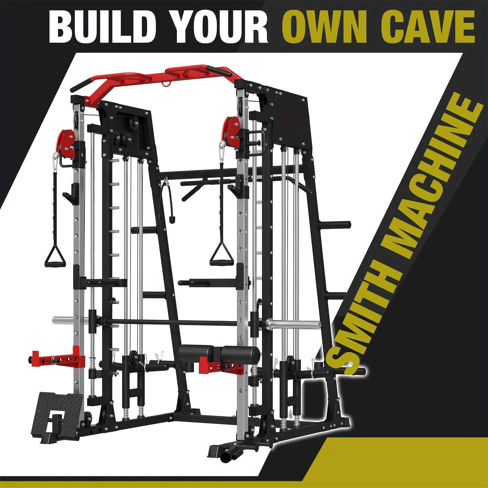 ALL-IN-ONE 2200lbs Smith Machi – обзор и цена Landmine Barbell Attachment