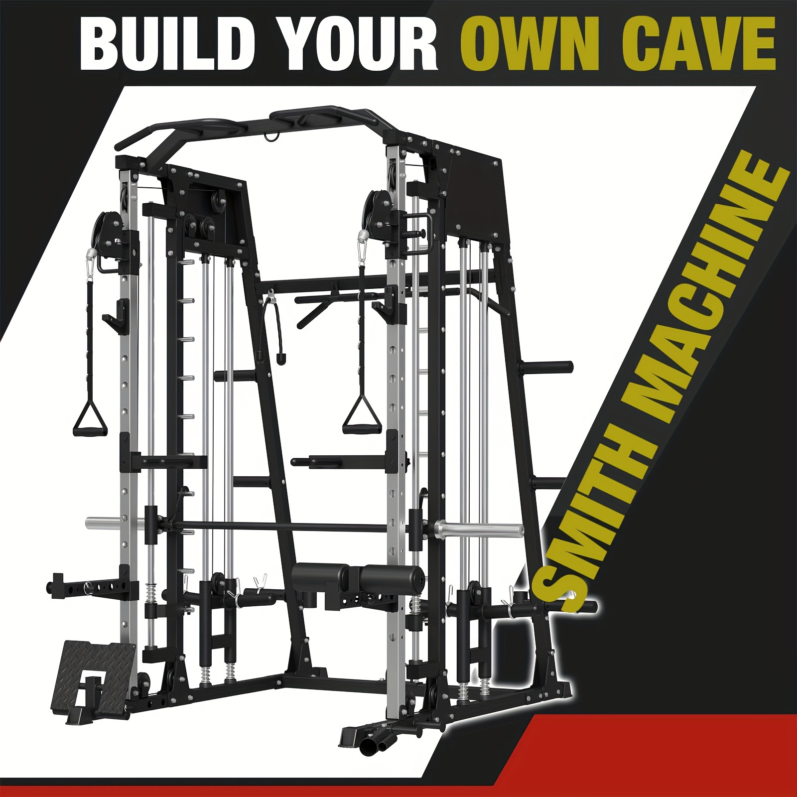 ALL-IN-ONE 2200lbs Smith Machi – обзор и цена Landmine Barbell Attachment