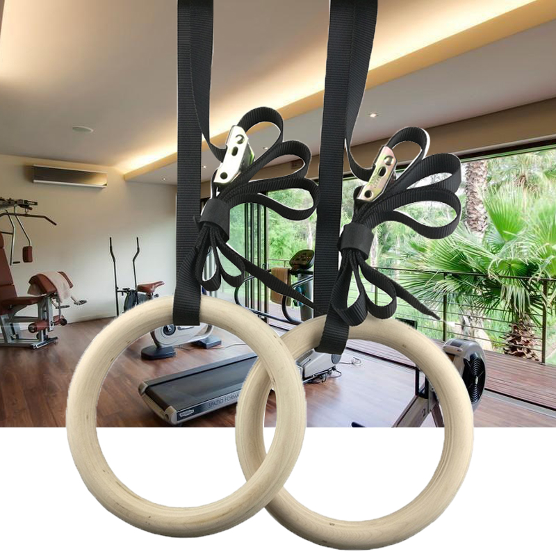 Fitness Gymnastic Rings with A – обзор и цена Gymnastic Ring Wood