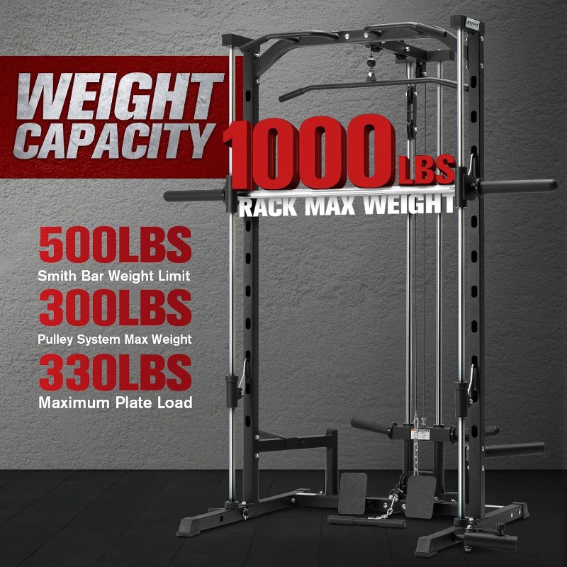 RitFit Smith Machine Power Rac – обзор и цена Landmine Barbell Attachment