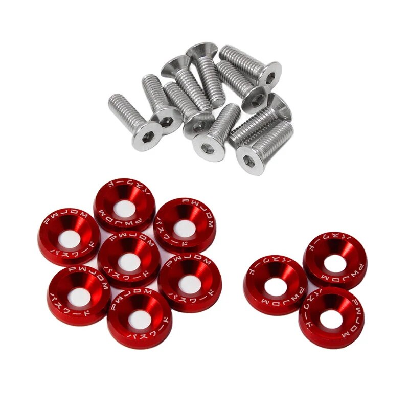 10 PCS M6 Car Modified Fastene – обзор и цена Bumper Plate 10Kg
