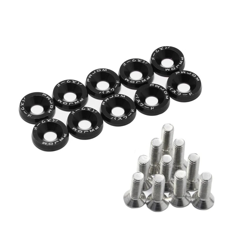 10 PCS M6 Car Modified Fastene – обзор и цена Bumper Plate 10Kg