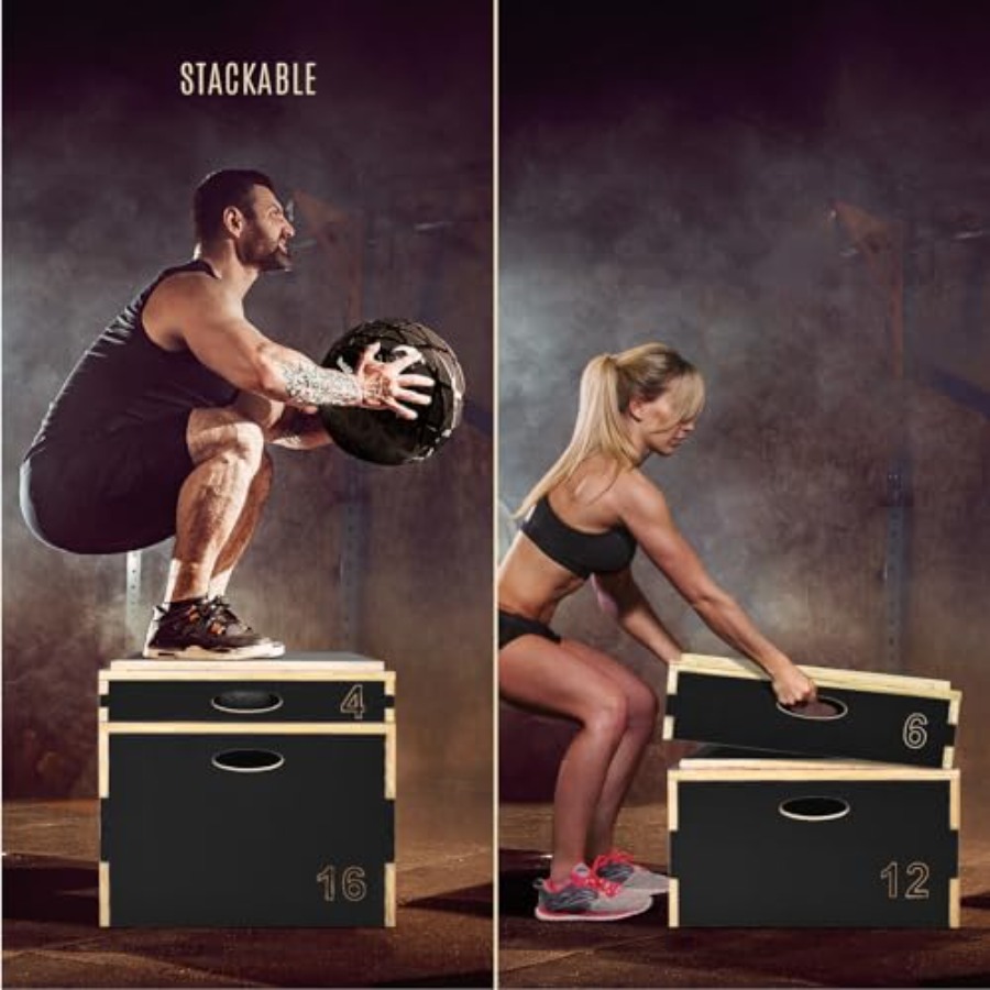 3 in 1 Wooden Plyo Box for Jum – обзор и цена Box Jump Plyo