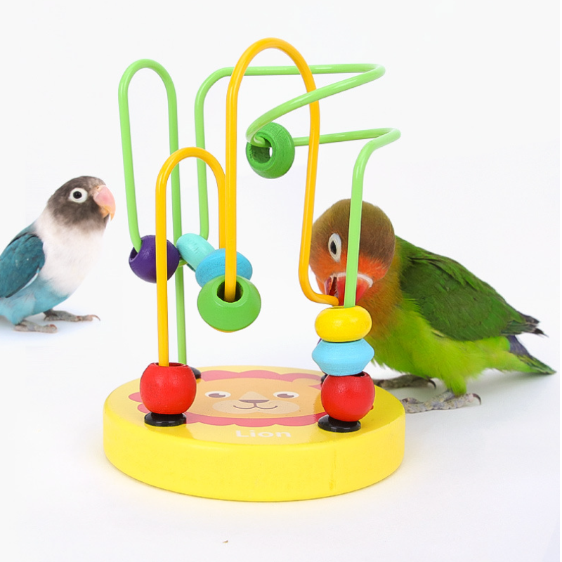 Bird Training Toy Supplies Lov – обзор и цена Gymnastic Ring Wood