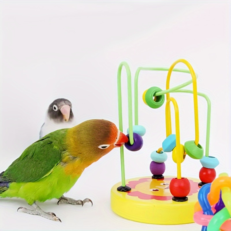 Bird Training Toy Supplies Lov – обзор и цена Gymnastic Ring Wood