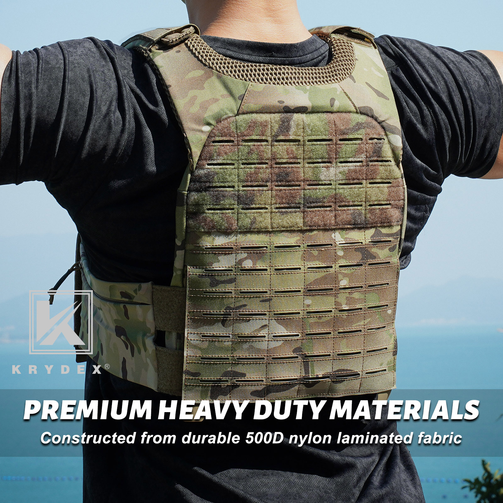 KRYDEX Laser MOLLE Tactical 30 – обзор и цена Crossfit Weight Vest