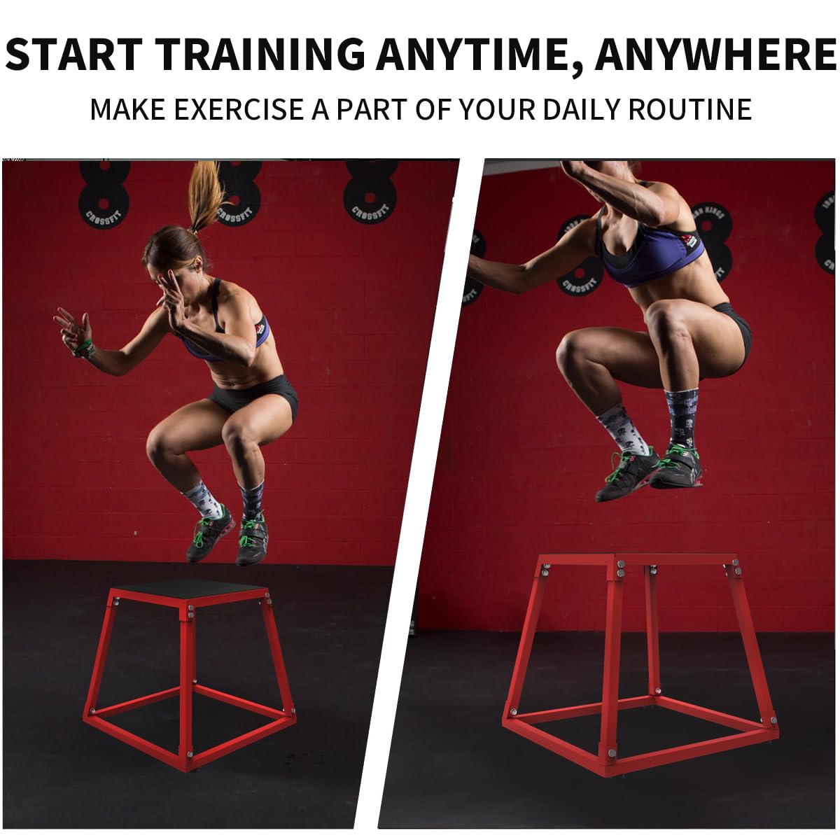 Metal Plyometric Jumping Box,  – обзор и цена Box Jump Plyo
