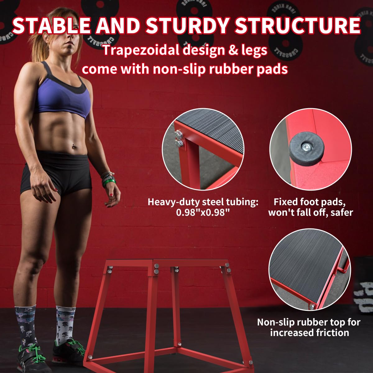 Metal Plyometric Jumping Box,  – обзор и цена Box Jump Plyo