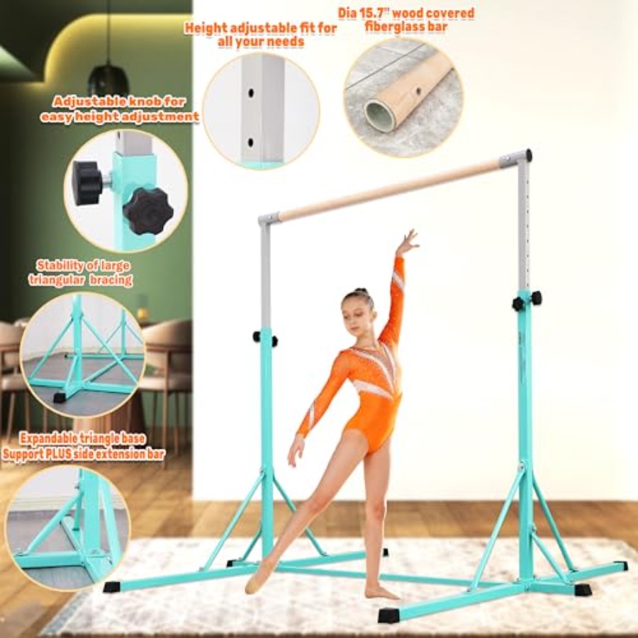 Gymnastics Bar for home gym tr – обзор и цена Gymnastic Ring Wood