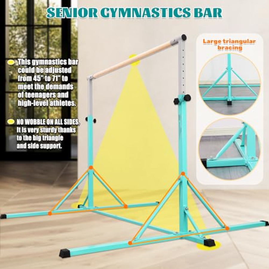 Gymnastics Bar for home gym tr – обзор и цена Gymnastic Ring Wood