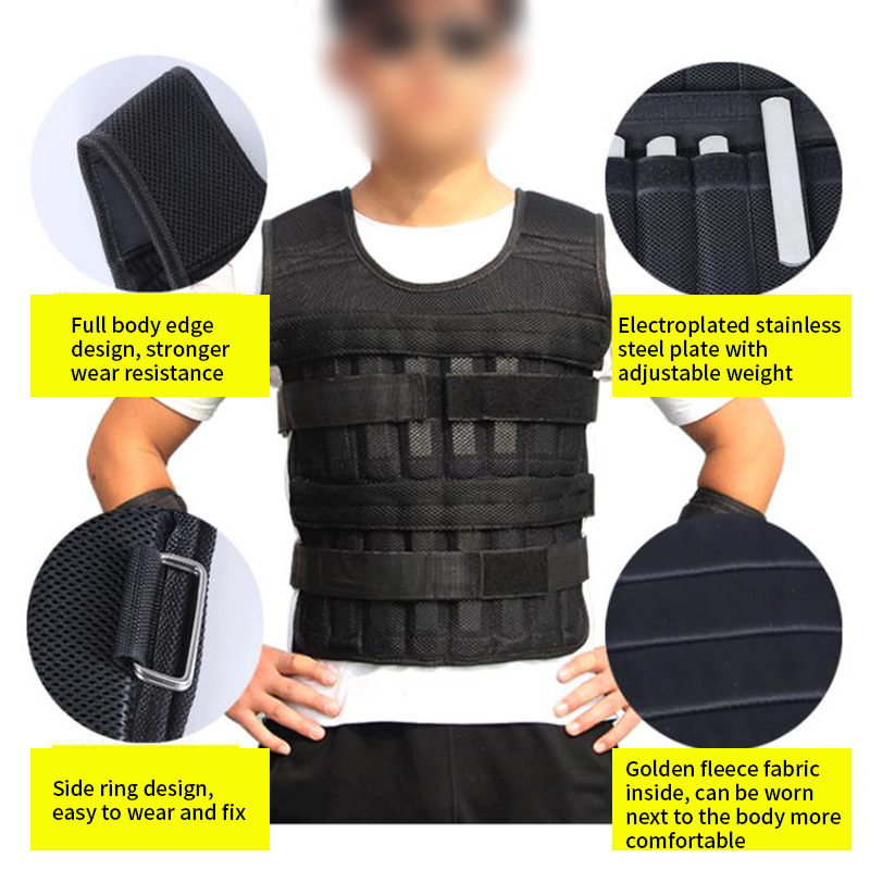 New 15/35KG Adjustable Loading – обзор и цена Crossfit Weight Vest