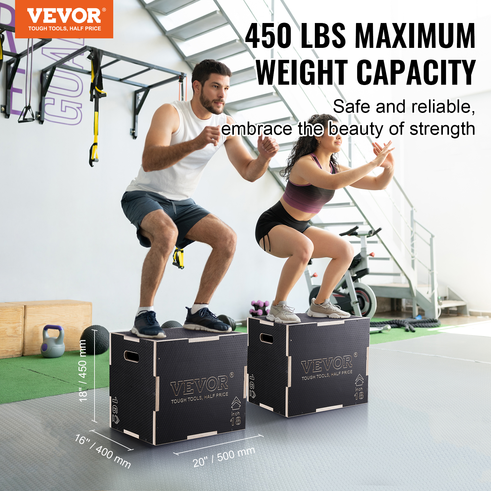 VEVOR 3 In 1 Plyometric Jump B – обзор и цена Box Jump Plyo
